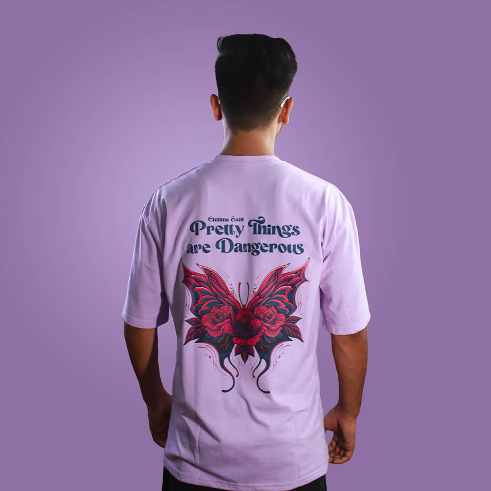 Pretty Things Men's Oversized T-Shirt - chillme