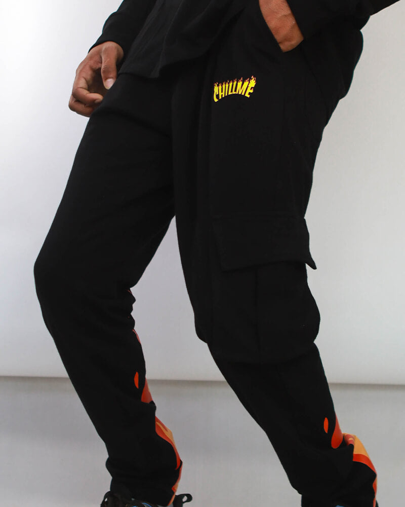 Fire Flame 6 Pocket Cargo Pant - chillme