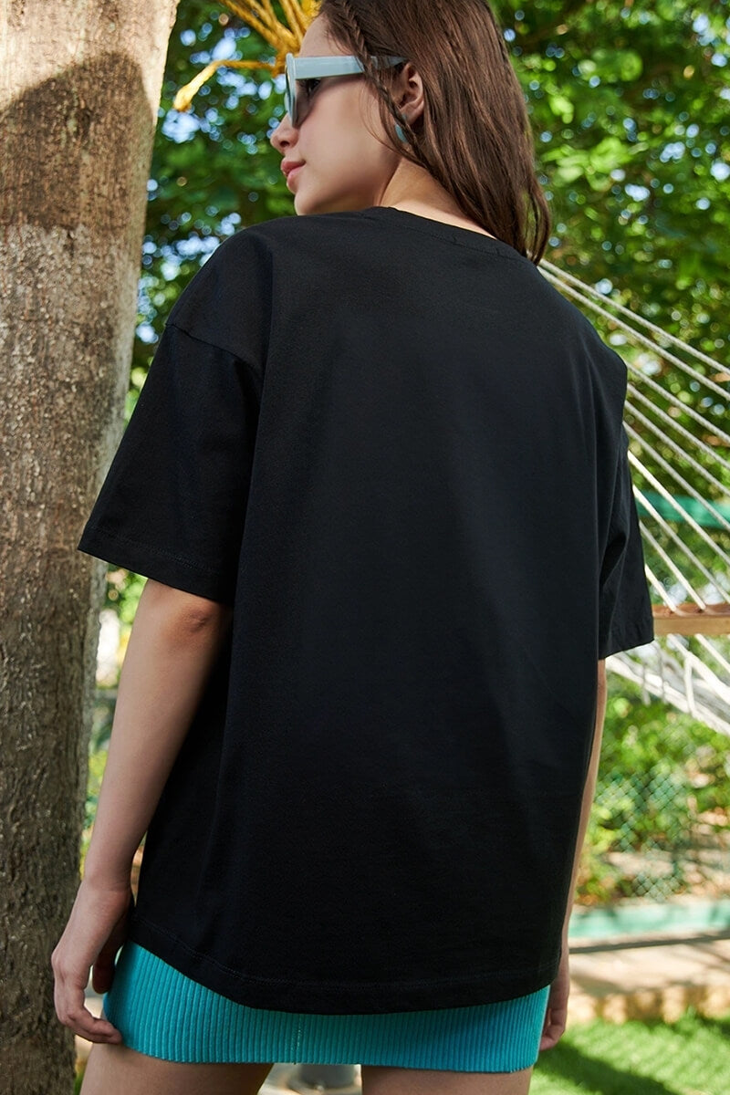 Body Positive Oversized T-Shirt for Women