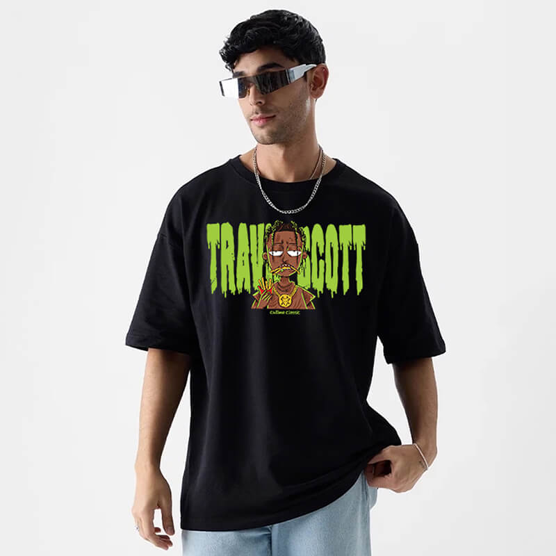 Travis Scoot Oversized T-Shirt for Men