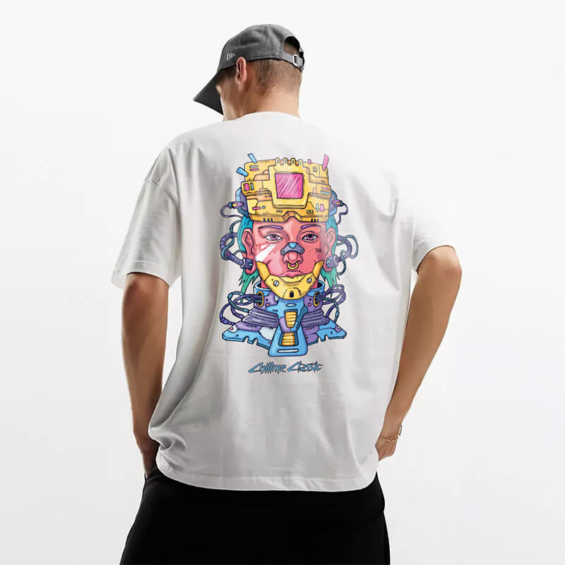Cyborg 2030 Oversized T-Shirt for Men