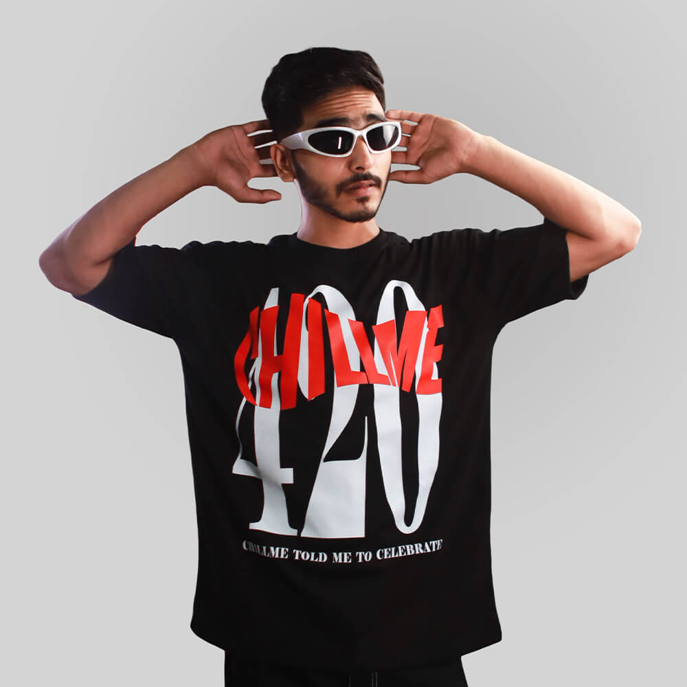 Celebrate 420 Men's Oversized T-Shirt