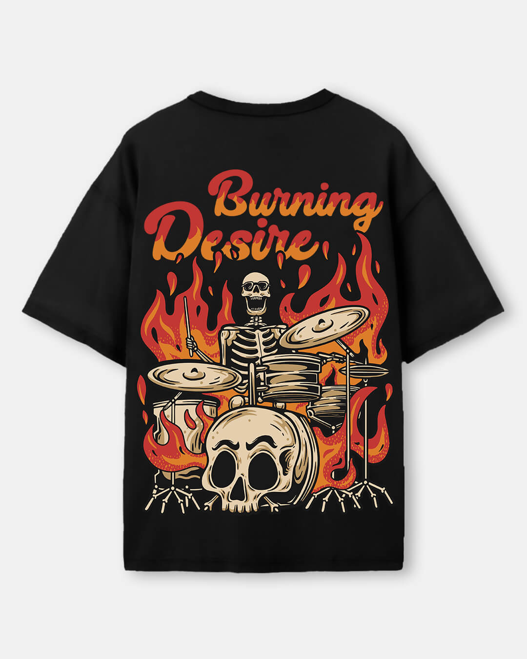 Burning Desire Oversized T-Shirt for Men