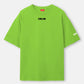 Anxiety Oversized Neon Green Men's Hip-Hop T-Shirt