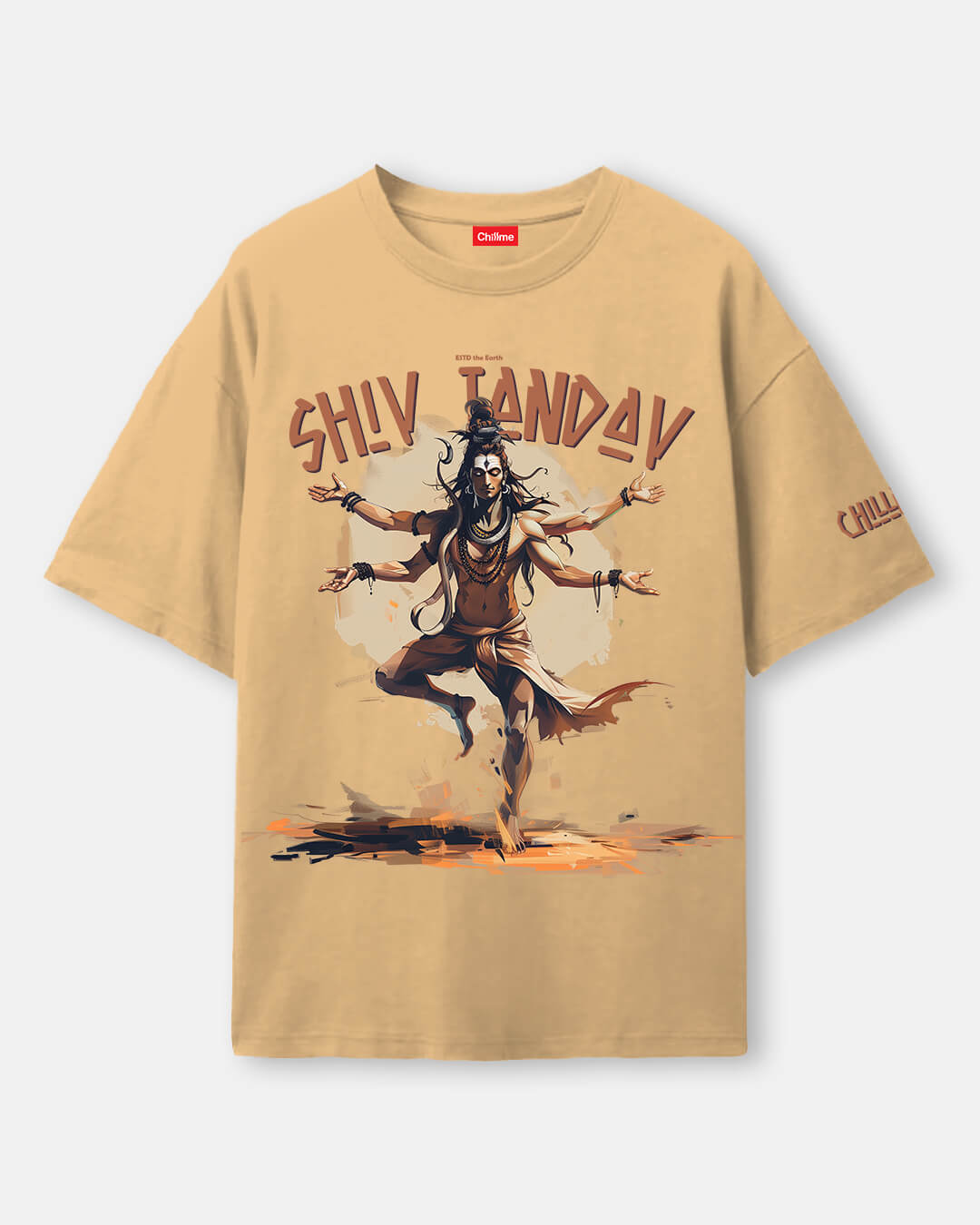 Shiv Tandav Oversized Tee