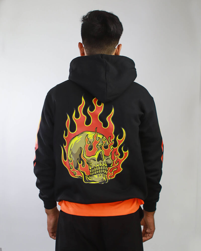 Fire Co-ord Set Hoodie & Cargo Combo