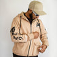 Evil Kanival Oversized Baige Hoodie - chillme