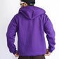 Solid Purple Color Oversized Hoodie - chillme