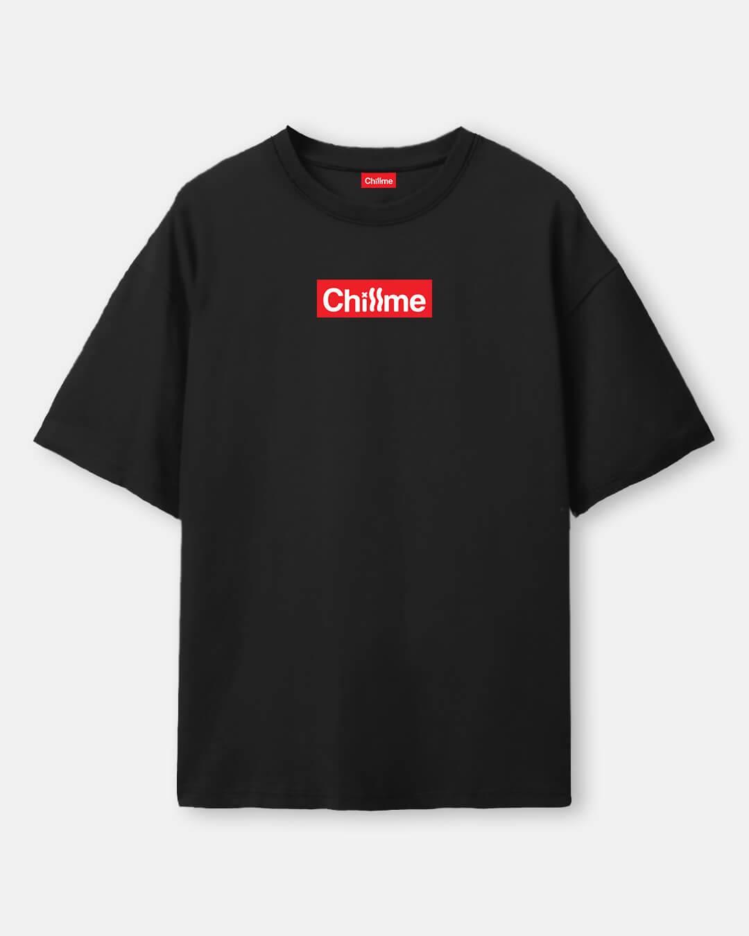 Chillme Logo Oversized T-Shirt for Men