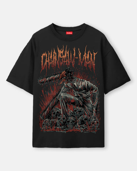 Chainsaw Man Rusty Oversized Tee