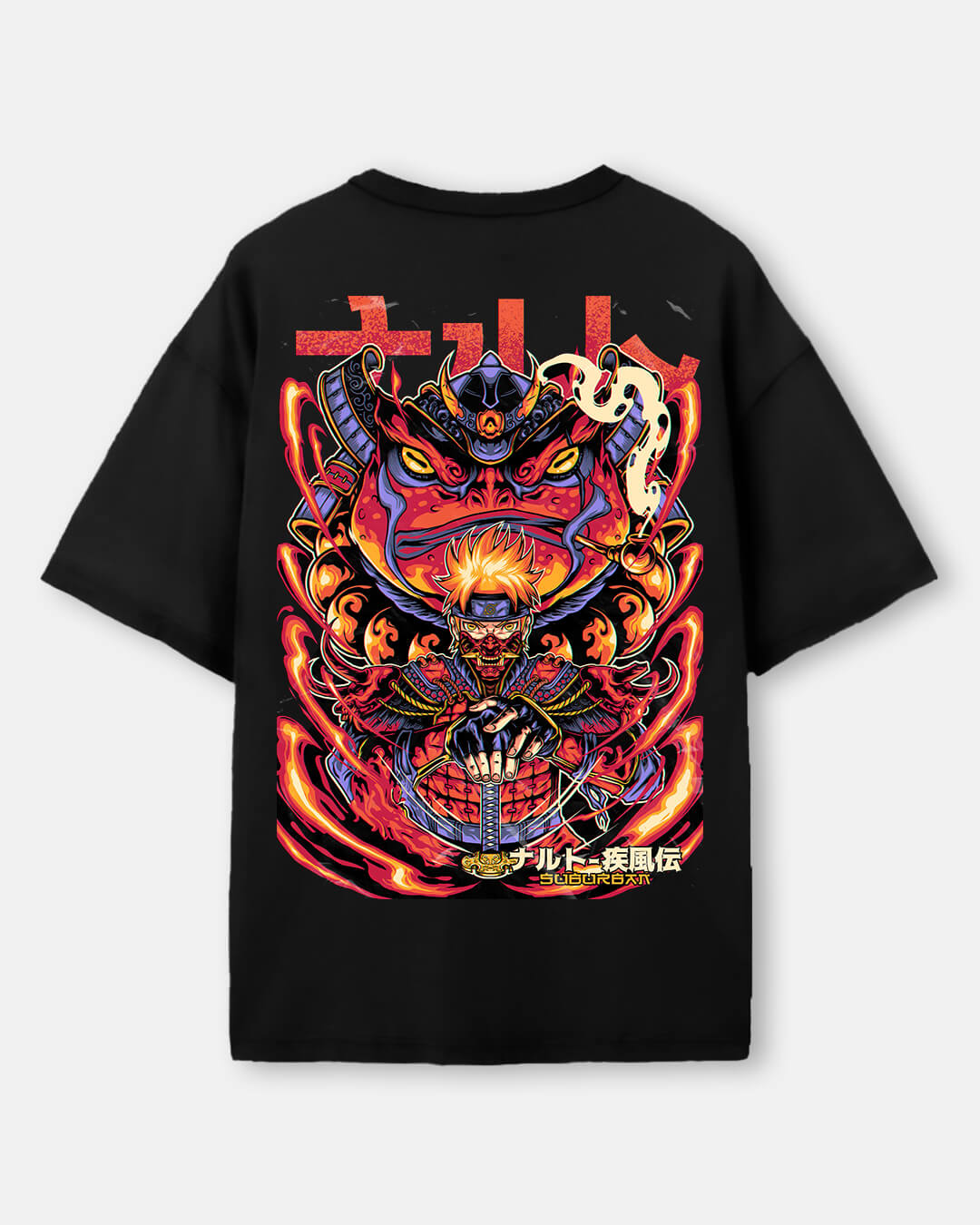 Naruto Animal Oversized T-Shirt