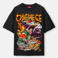 One Piece Fire Oversized T-Shirt for Men