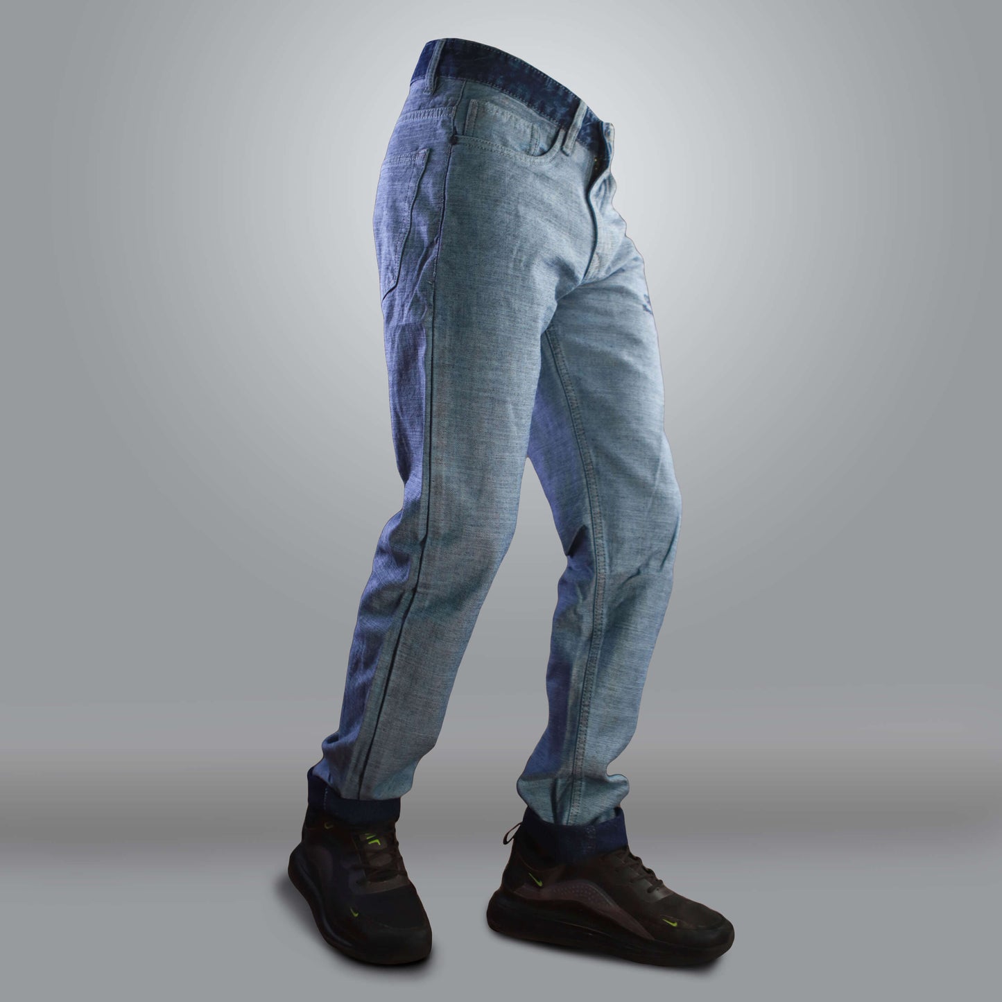 Reverse Blue Denim Jeans