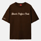 Black Coffee Club Oversized tshirt