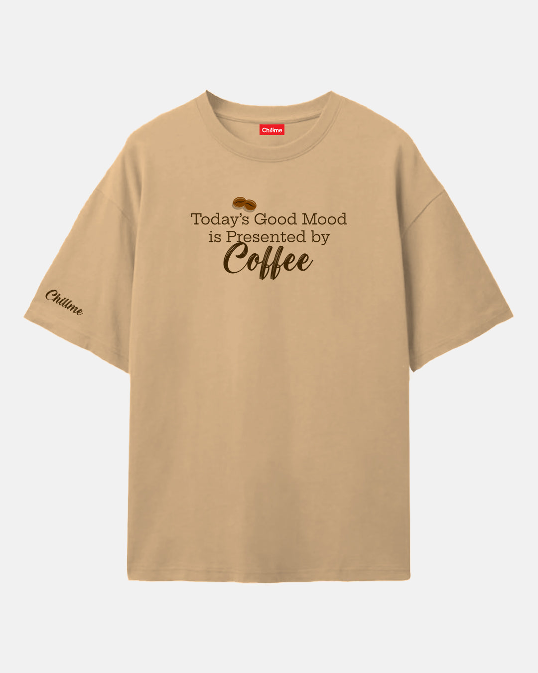 Good Mood by Coffee Oversized tshirt