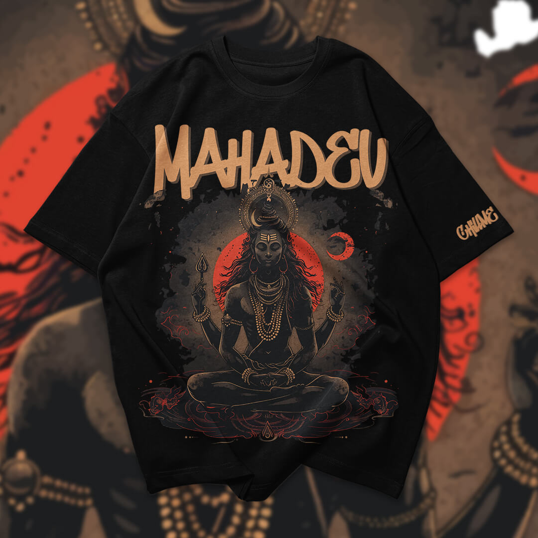Mahadev Oversized T-shirt